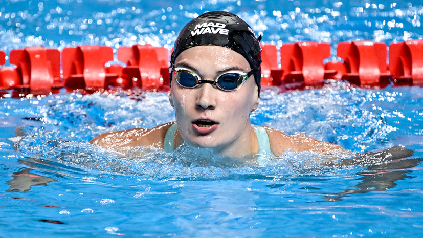 Суркова прошла в финал на дистанции 50 м вольным стилем на чемпионате Европы