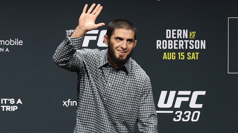 Махачев встретился с сыном Гэрри перед их титульным боем на турнире UFC 330