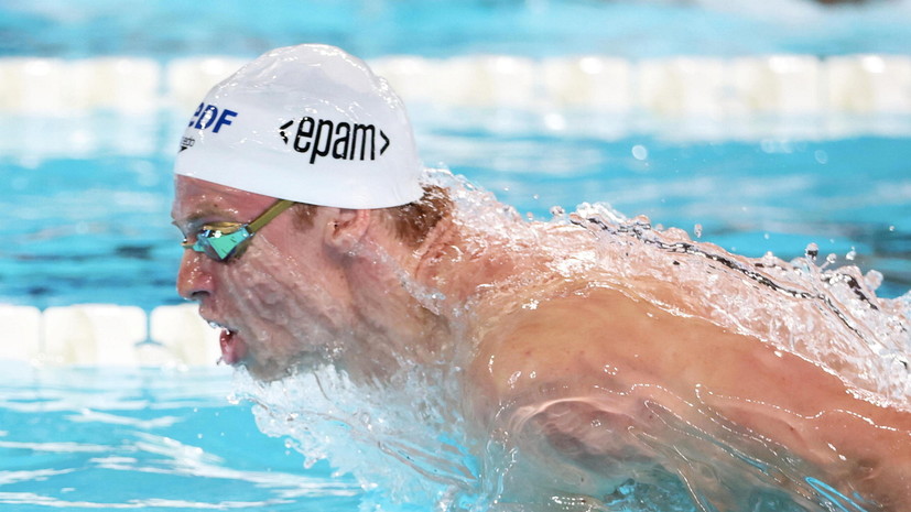 Маршан впервые стал чемпионом Европы, выиграв заплыв на 200 м баттерфляем