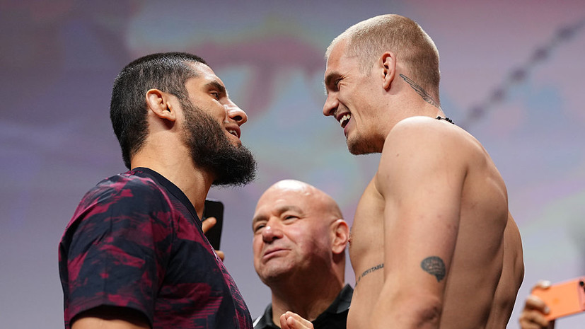 Махачев победил Гэрри и защитил титул чемпиона UFC в полусреднем весе