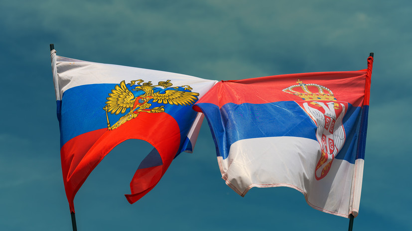 Патриотические организации Сербии устроили пророссийский автопробег в Белграде