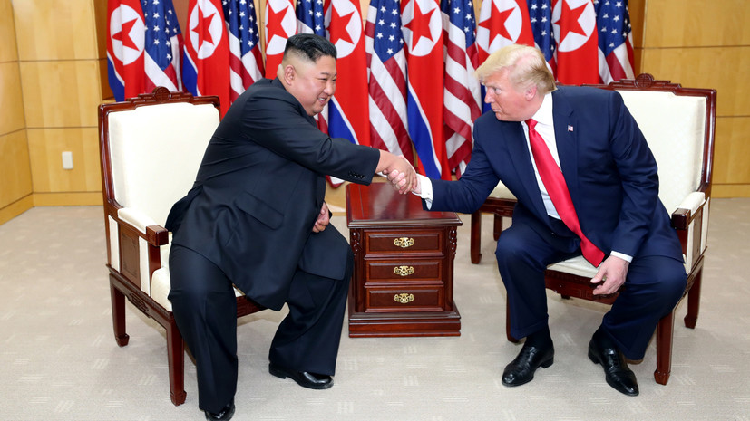 Трамп заявил, что рассчитывает на встречу с лидером КНДР в этом году