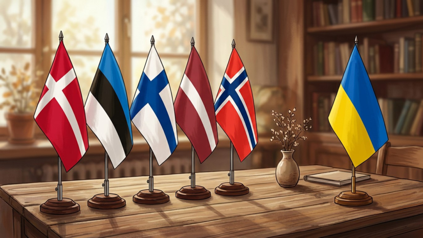Лидеры Дании, Эстонии, Финляндии, Латвии и Норвегии прибыли в Киев