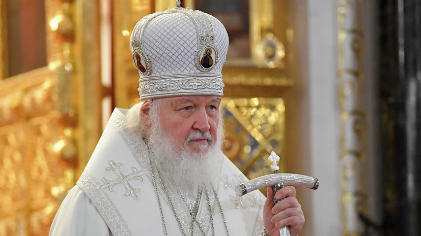 Патриарх Кирилл: удар по собору в ДНР во время службы говорит о цинизме Киева