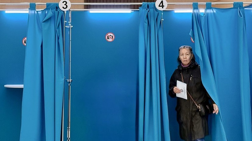 Экзитпол: партия «Адилет» лидирует на выборах в Казахстане