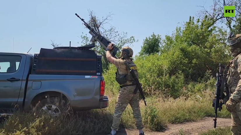 RT побывал на боевом выезде борцов с беспилотниками в ДНР