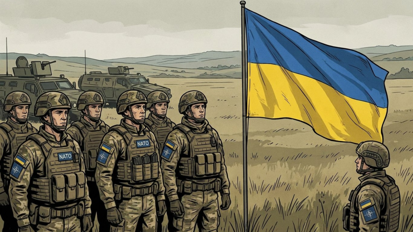 Песков: размещение военных НАТО на Украине неприемлемо для России