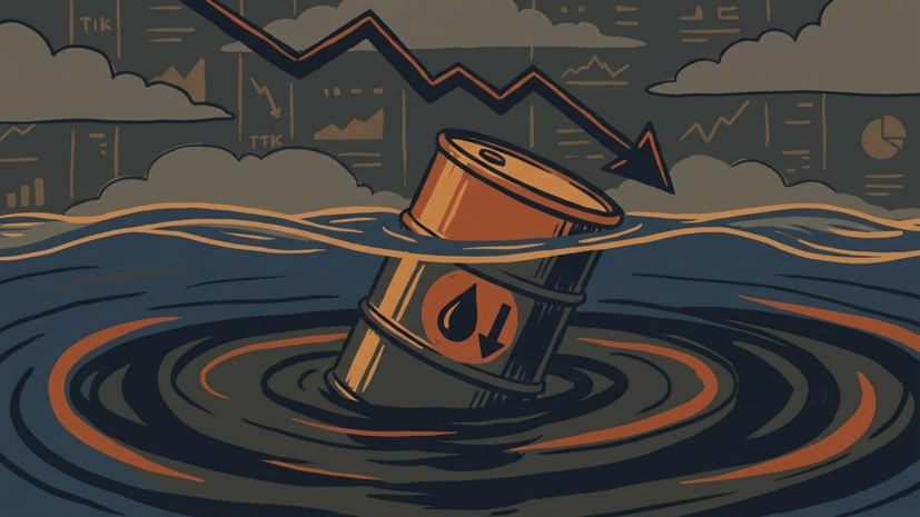 Цена нефти Brent впервые с 14 августа опустилась ниже $87 за баррель