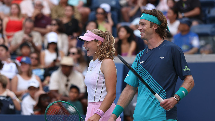 Андреева и Рублёв обыграли прошлогодних чемпионов на старте микста US Open — 2026