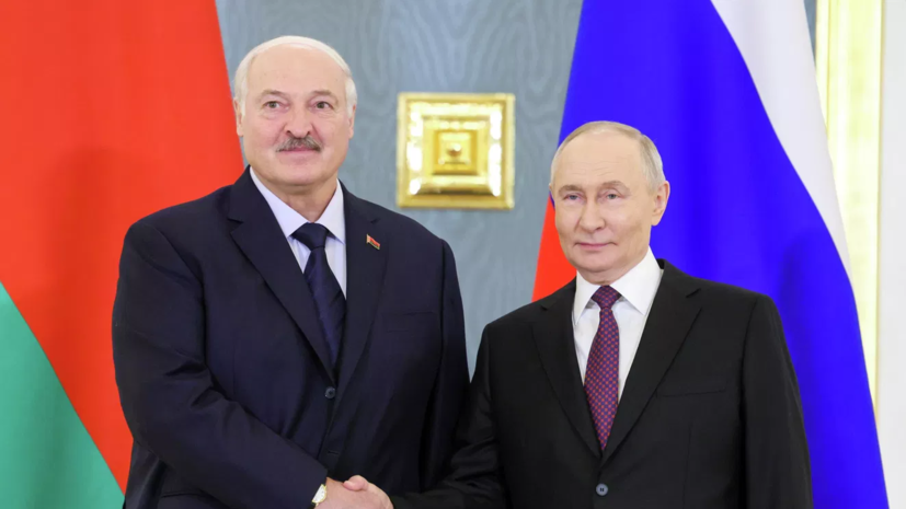 Путин встретился с Лукашенко в Ново-Огарёво