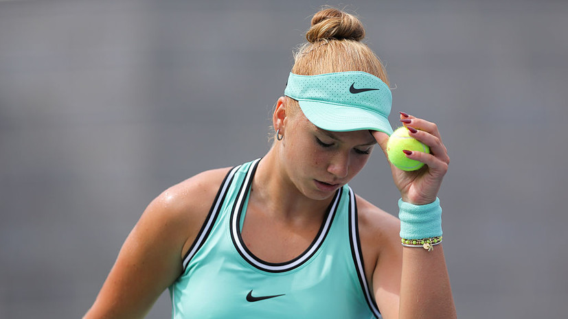 16-летняя Кристина Лютова проиграла Чжэн Циньвэнь на старте US Open