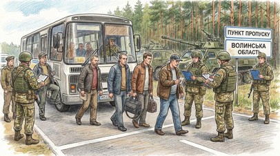 Шкльода:&nbsp; украинцев в Волынской области мобилизуют после пересечения границы