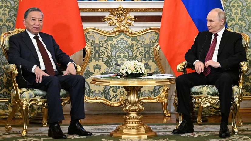 Путин проведёт переговоры с президентом Вьетнама 9 сентября
