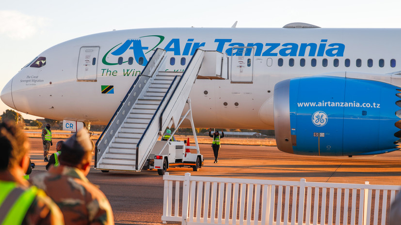 Air Tanzania возобновит рейсы в Россию с 7 сентября