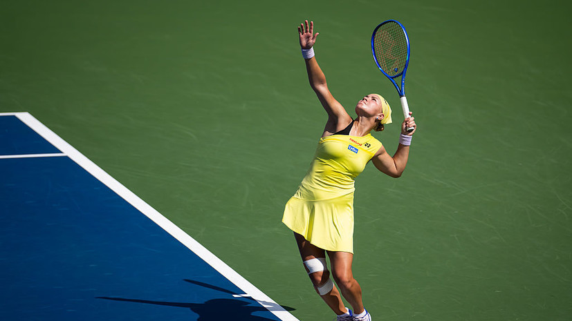 Шнайдер проиграла 96-й ракетке мира и вылетела с US Open