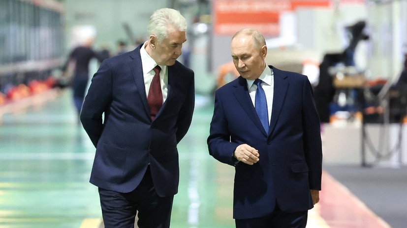Путин присвоил мэру Москвы Собянину звание Героя Труда