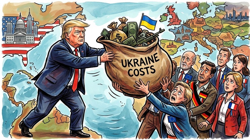 Дисен: Трамп хочет переложить на Европу расходы на Украину