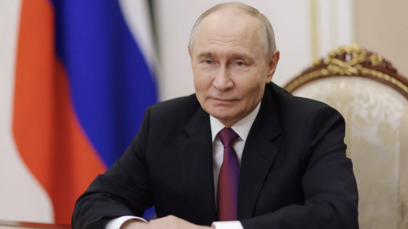 Путин поздравил жителей Москвы с Днём города