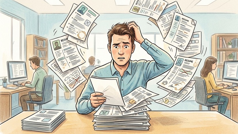 Психолог: неструктурированное резюме ухудшает впечатление о соискателе