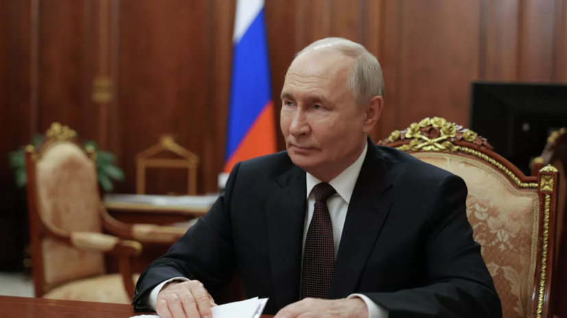 Путин проводит встречу с врио главы Дагестана в Кремле
