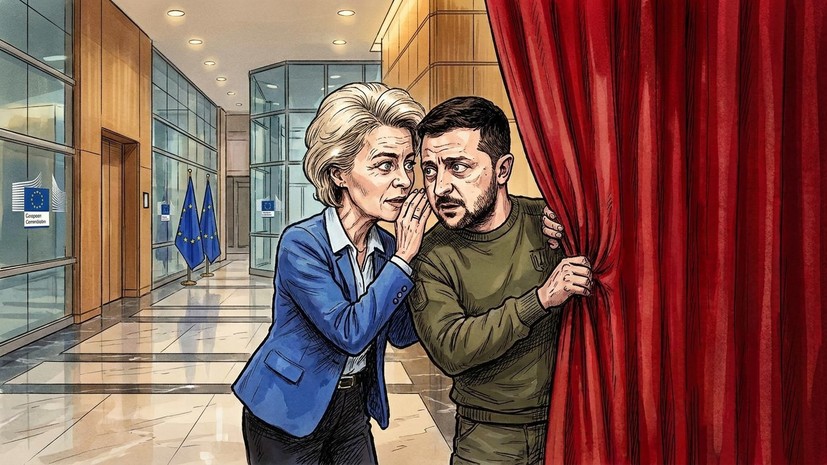 В ЕК допустили разговор фон дер Ляйен с Зеленским после встречи с Уиткоффом