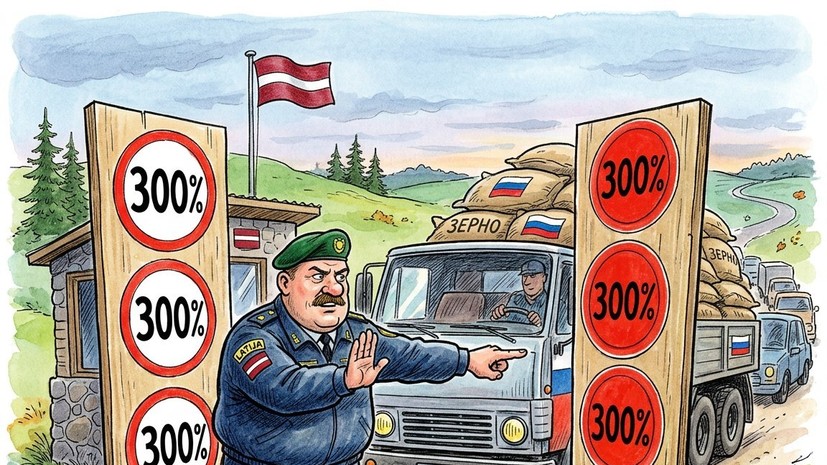 Латвия собирается ввести пошлины в 300% на зерно из России