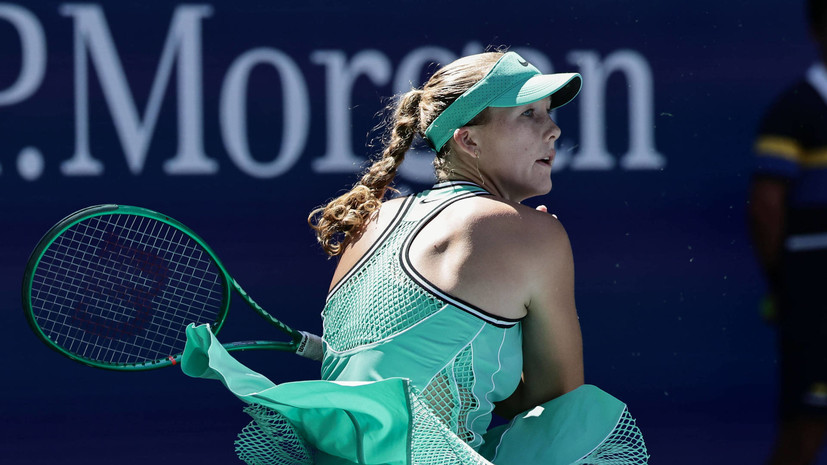 Андреева обыграла Потапову и впервые в карьере вышла в 1/4 финала US Open