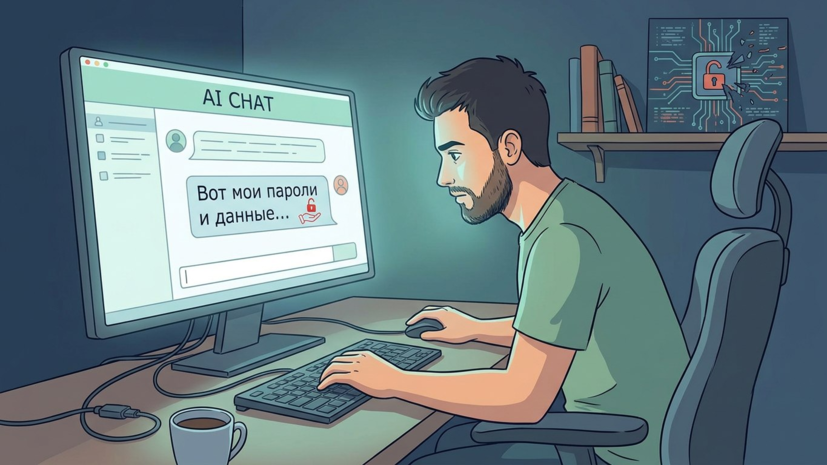 Аналитик Зыков: в чат-боте ИИ опасно хранить уязвимые данные
