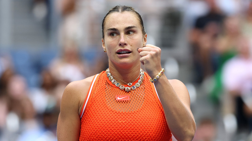 Соболенко оштрафовали на $7500 за удар мячом на трибуны в финале US Open