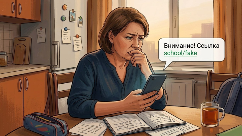 Мошенники стали рассылать родителям подростков сообщения с фейковыми ссылками