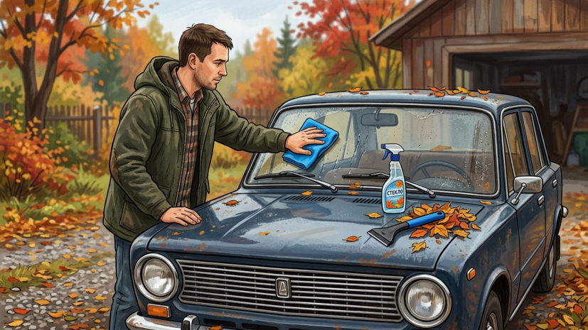Автоэксперт Хаширов: осенью автомобилисту пригодятся микрофибра и скребок