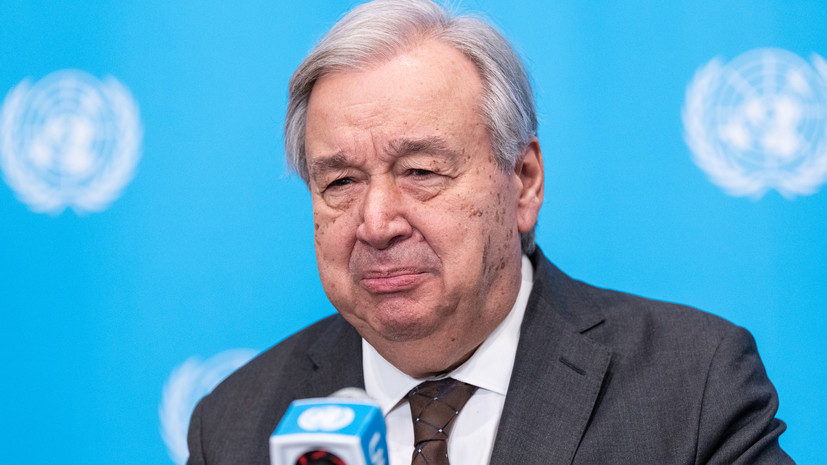 Гутерреш призвал к немедленному прекращению огня на Украине