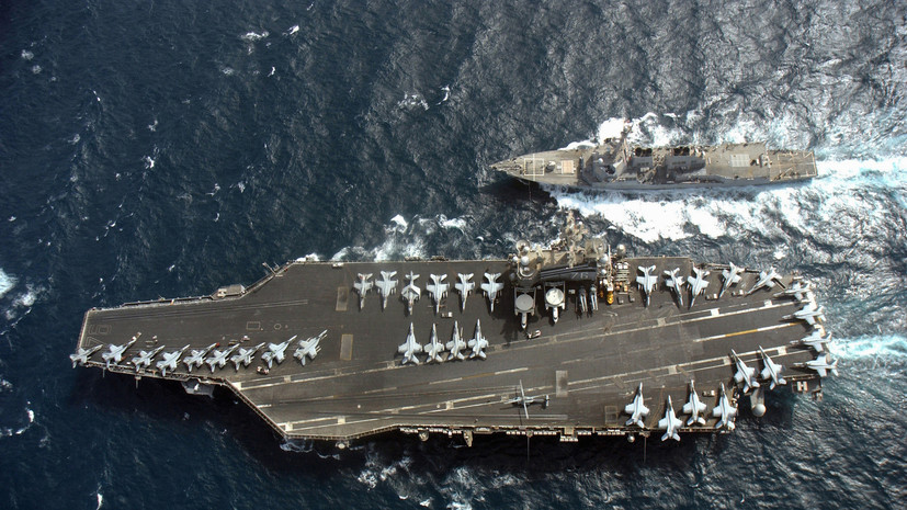 Авианосец USS Ronald Reagan вернулся в строй после 18 месяцев ремонта