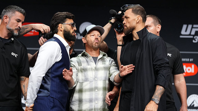 Царукян и Руффи провели битву взглядов перед поединком на UFC 331