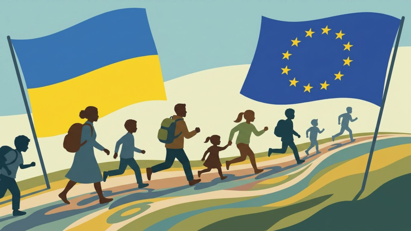 Berliner Zeitung: ЕС грозит новая волна украинских беженцев из-за тяжёлой зимы