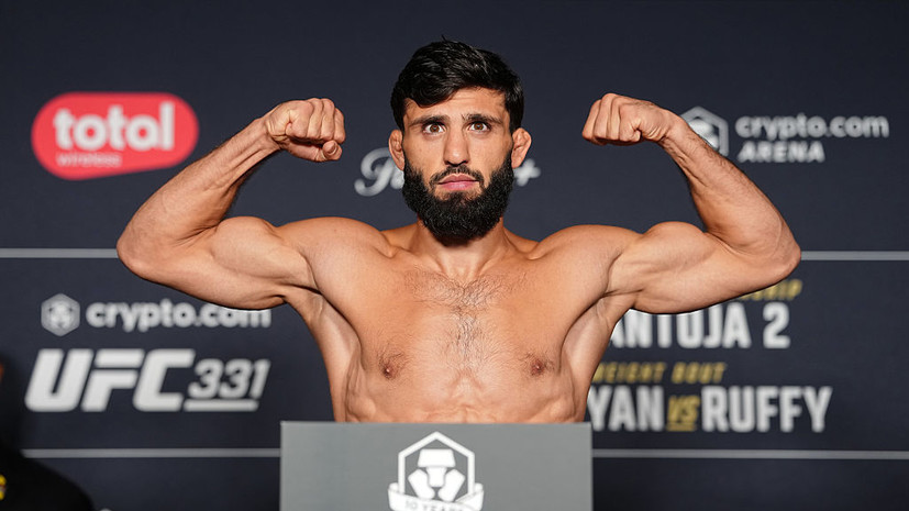 Царукян оказался тяжелее Руффи в преддверии поединка на турнире UFC 331