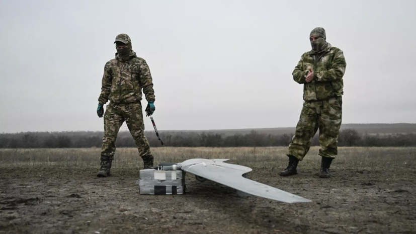 БПЛА ВС России уничтожили боевиков ВСУ в районе Краснооскольского водохранилища