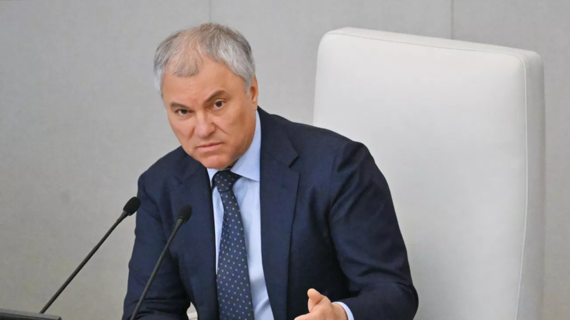 Володин победил на выборах в Госдуму по округу после обработки 100% протоколов