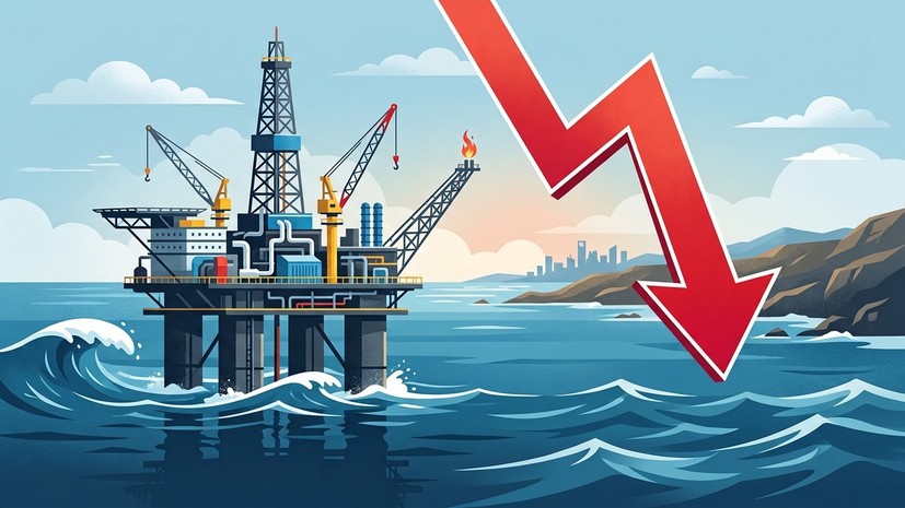 Цена нефти марки Brent опустилась до $99 за баррель