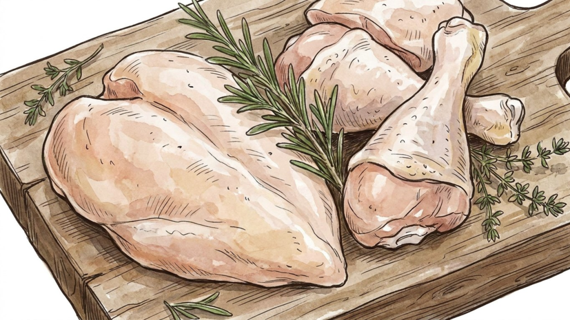 Куриное мясо в России подорожало на 15,8% за год
