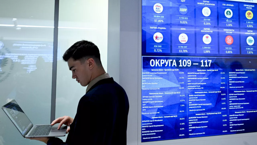 ЦИК: явка на выборы в ГД по итогам обработки 99,89% протоколов составила 59,68%