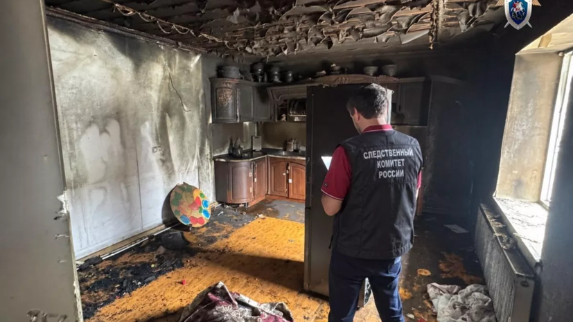В Дагестане при пожаре в частном доме погибли трое детей