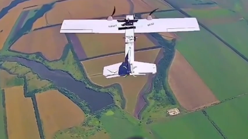 Расчёты FPV-перехватчиков тараном уничтожили БПЛА ВСУ в ДНР