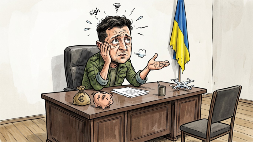 Зеленский заявил о риске нехватки денег на дроны для ВСУ зимой