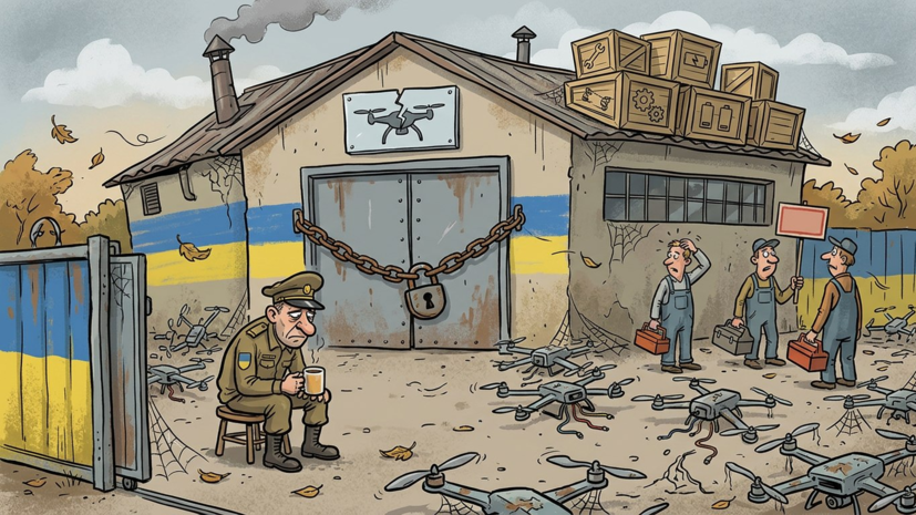 Украинский производитель дронов Pegasus Arms объявил о приостановке работы