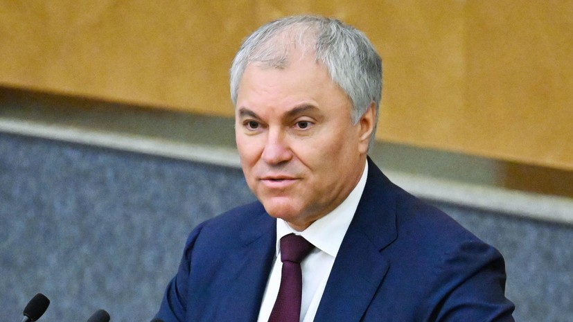 Путин поддержал кандидатуру Володина на пост председателя Госдумы нового созыва