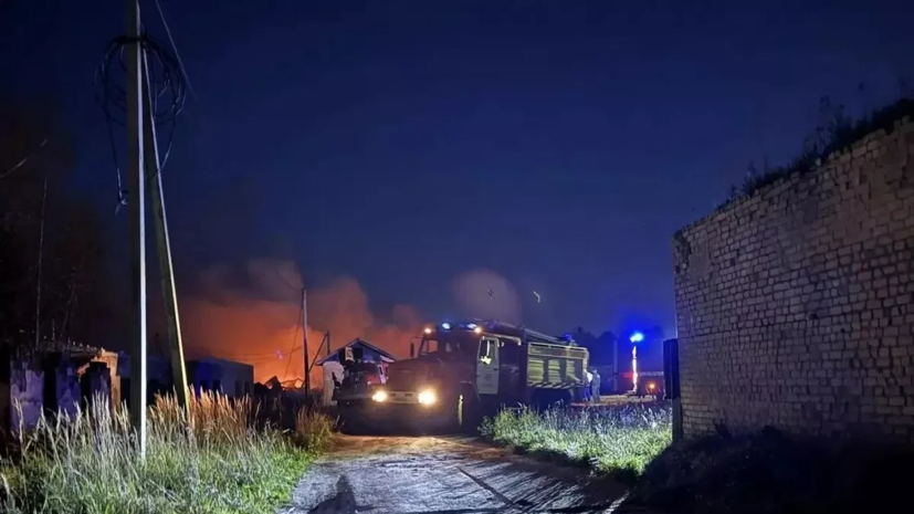 В Кубринске возбудили уголовное дело после пожара на заводе пиротехники