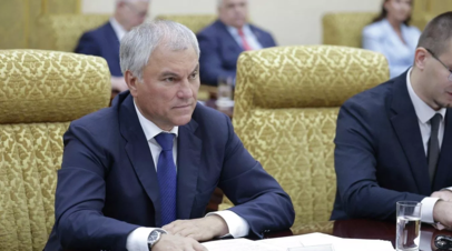 Медведев:&nbsp; Путин поддержал кандидатуру Володина на должность спикера Госдумы