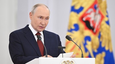 Выступление Путина перед избранными депутатами Госдумы IX созыва