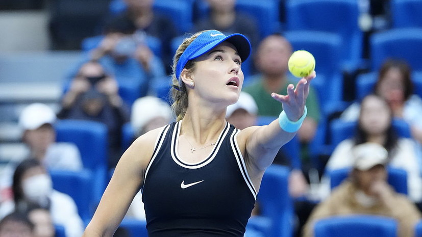 Калинская не смогла завершить матч с Циньвэнь во втором круге турнира WTA в Пекине